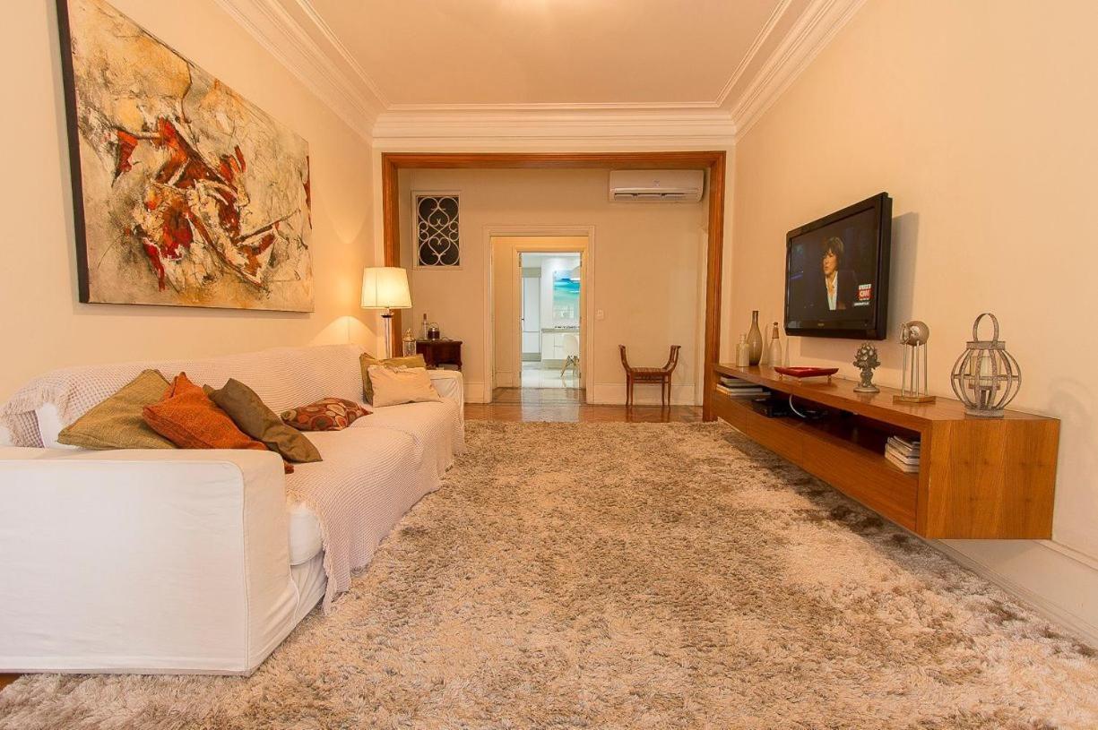 Amplo, Exclusivo E Proximo Ao Mar De Copacabana ริโอเดจาเนโร ภายนอก รูปภาพ
